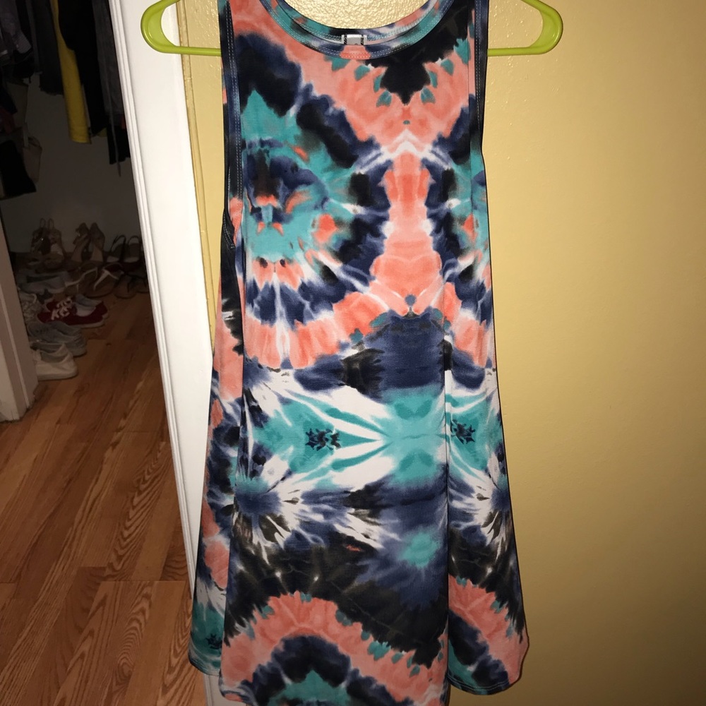 tie dye dress with pockets 🌟